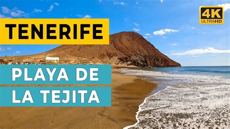 TENERIFE Playa De La Tejita Nude Beach Walk 4K Ultra HD YouTube