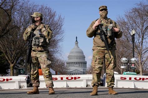 End The National Guard Mission At The Us Capitol