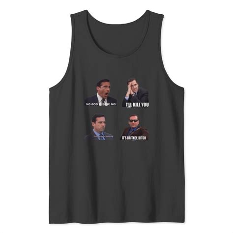 The Office Micheal Scott Funny Memes Pack Tank Tops Sold By Armanidodom
