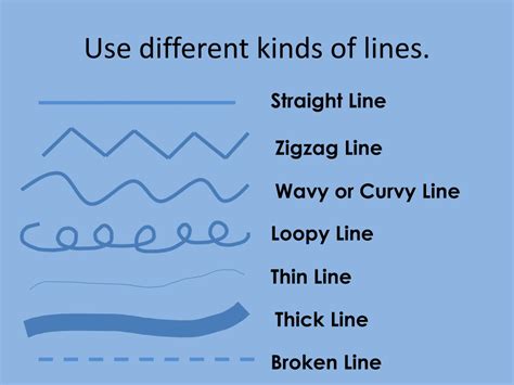 10 Types Of Lines