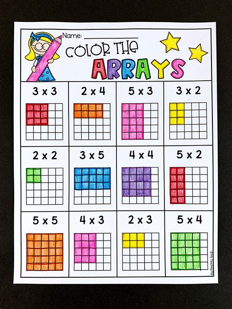 Free Printable Multiplication Array Cards
