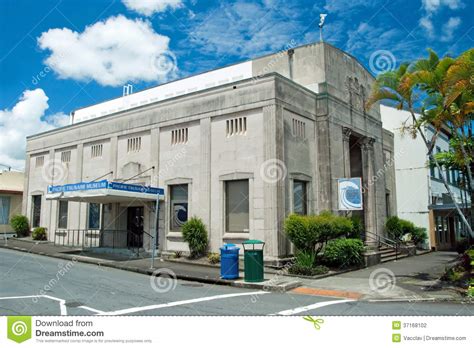 When the wave ran ashore, it snapped trees 1,700 feet. Pacific Tsunami Museum In Hilo Big Island Hawaii Editorial ...
