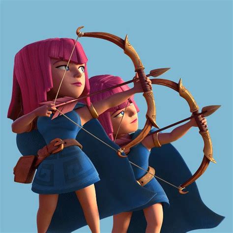 Clash Royale Archers Clash Royale Clash Fo Clans Clash Of Clans