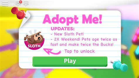 Adopt Me Pets Ages
