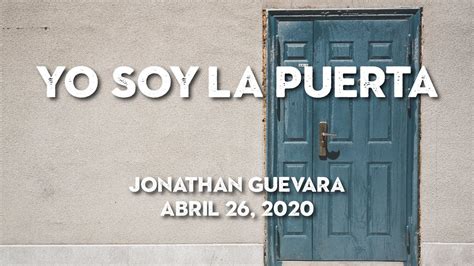 Yo Soy La Puerta Abril 26 2020 YouTube