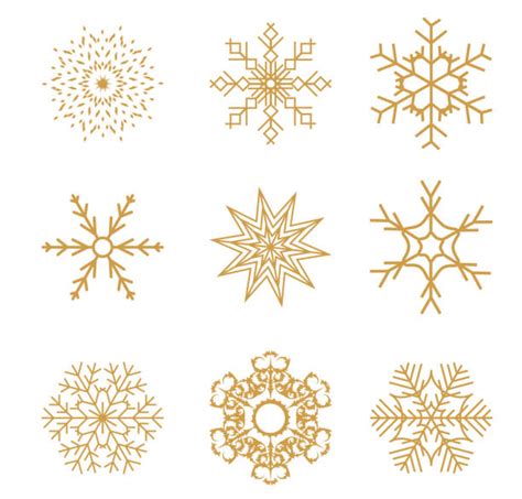 99900 Gold Snowflake Stock Photos Pictures And Royalty Free Images
