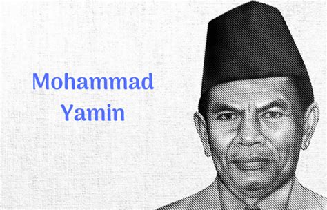Biografi Moh Yamin Dalam Bahasa Jawa Amat