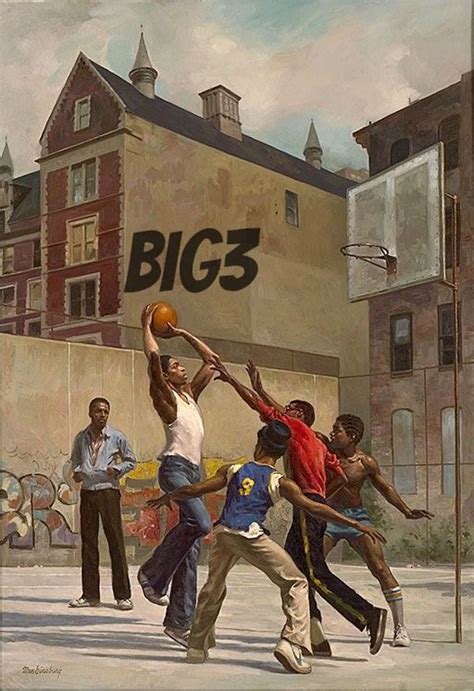 Boyz N The Hood 70s Big3 Black Art Painting African American Art