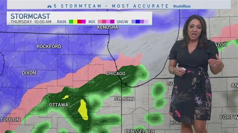 Chicago Weather Winter Storm Warning In Effect Nbc Chicago
