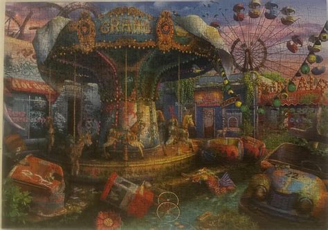 Ravensburger Gloomy Carnival1000 Pieces Rjigsawpuzzles