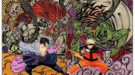 Uchiha Sasuke Naruto Shippuden Artbook Manga Uzumaki