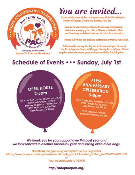 .in broward county are available from the broward county records division www.broward.org. First Anniversary Celebration and Open House - The Pet ...