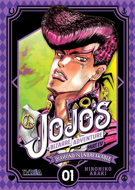 Manga Ivréa muestra la primera portada de JoJos Bizarre Adventure Part IV Diamond Is