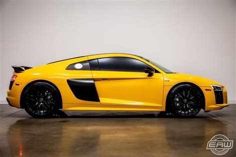 2018 Audi R8 Coupe V10 Plus 18054 Miles Vegas Yellow 2dr Car Premium