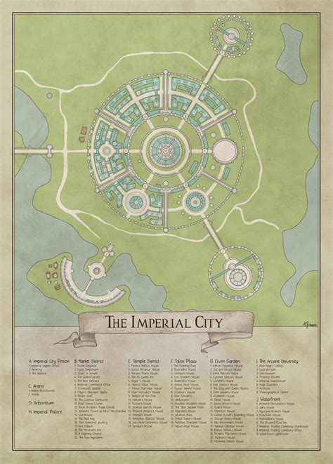 Need A Handy Map For Imperial City Roblivion