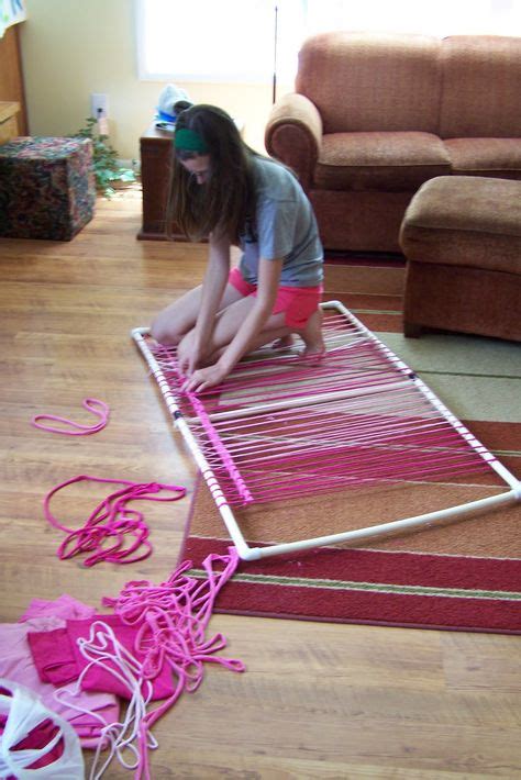 A New Summer Project With Images Rug Loom Diy Rug Weaving Projects