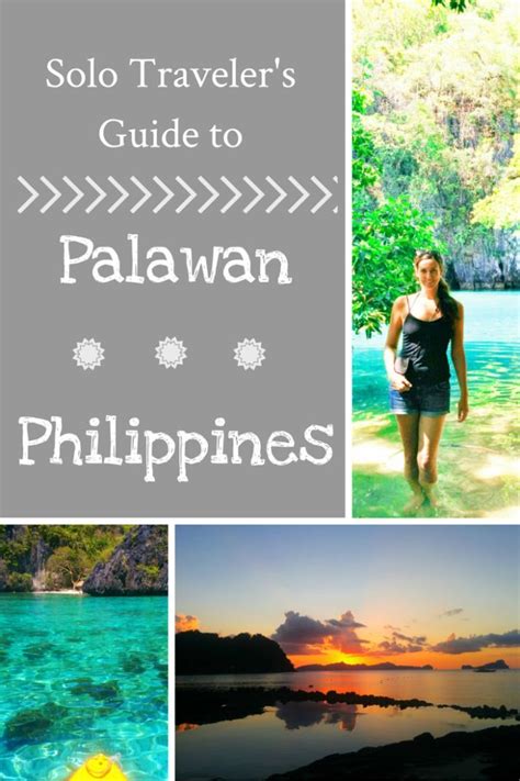 A Solo Guide To Palawan Philippines Travel Solotravel Philippines