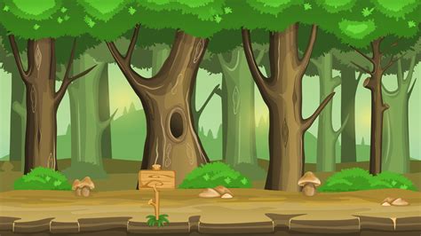 2d Game Background Jungle