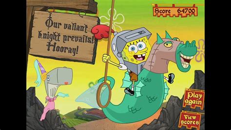 Spongebob Squarepants Dunces And Dragons Lost In Time Flash Game