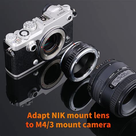 kandf concept m11121 nikon f lenses to m43 mft lens mount adapter kandf concept