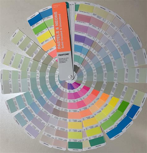 Pantone Pastels And Neon Guide Coated And Uncoated Gg1504a Plus Series