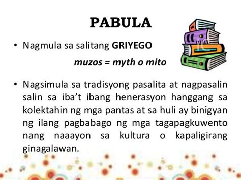 Mga Pabula Tagalog