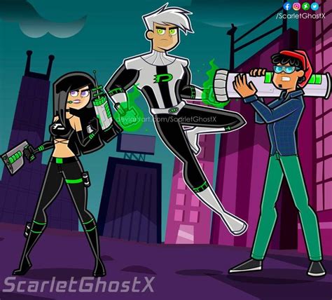 Let S Do This By ScarletGhostX On DeviantArt Danny Phantom Danny Phantom Sam Old Cartoons