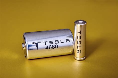 4680 Is New Formfactor Of Tesla Lithium Battery Cell St Petersburg