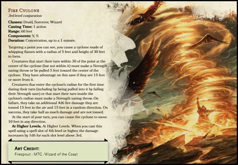 Fire Cyclone By Kibblestasty Because Who Doesnt Need A Spell To Make Vacuum Incinerator Of