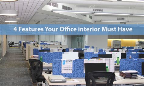 4 Features Your Office Interior Must Have Design And Build Service