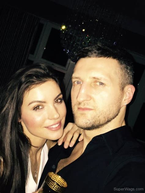 Beautiful Couple Rachael Cordingley And Carl Froch Super Wags