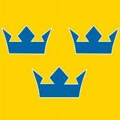 '3 three crowns tre kronor of sweden swedish coat of arms distressed' by funnytshirtemp. Tre Kronor / Three Crowns. Symbol of #Sweden skandinavisk ...