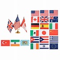 Mini International Flags, Country Flags for Kids - Mini World Flag ...