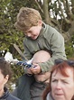 Prince George and Mia Tindall show they're best friends at horse show ...