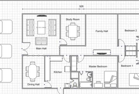 Draw A Simple Floor Plan For Your Dream House House Sketch Plan