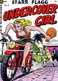 Undercover Girl Magazine Enterprises Comic Book Plus