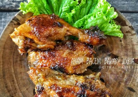 Resep Ayam Bacem Bakar Jogja Oleh Citra Haries Cookpad