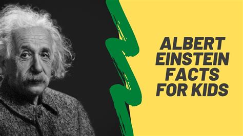 Albert Einstein Facts For Kids Who Is Albert Einstein Theory Of