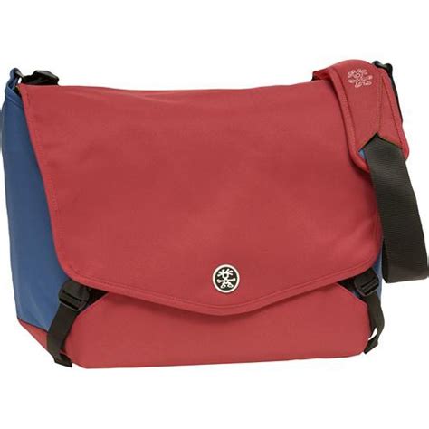 Crumpler's considerable embarrassment laptop bag is small but spacious. Crumpler Dreadful Embarrassment Laptop Messenger Bag (Red)