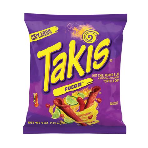 Buy Takis Fuego Rolled Tortilla Chips Hot Chili Pepper And Lime