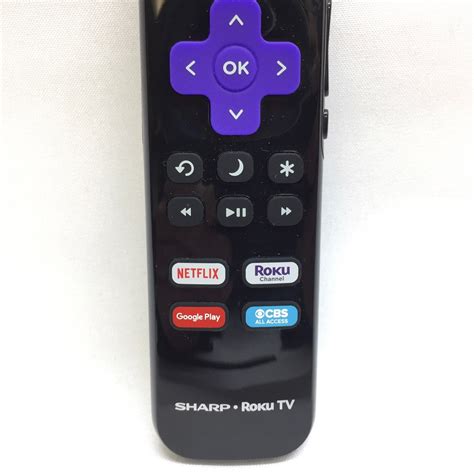 Sharp Roku Tv Remote Control Lc Rcrudca 21 Wares Trading Co