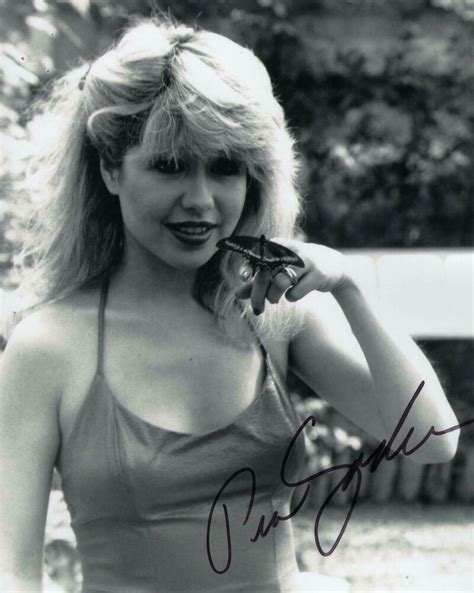 Pia Zadora Signed Autograph 8x10 Photo Sexy Butterfly Star Hollywood