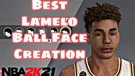 New Best Lamelo Ball Face Creation Look Like The 1 Overall Pick In