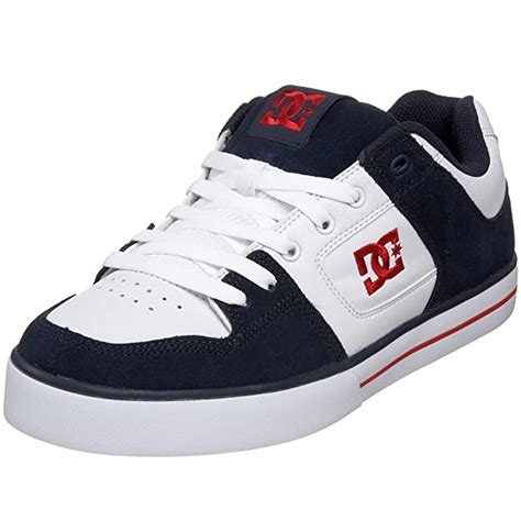 Dc Pure Shoe D0300660 Herren Sneaker Weiss White Navy Eu 40 12
