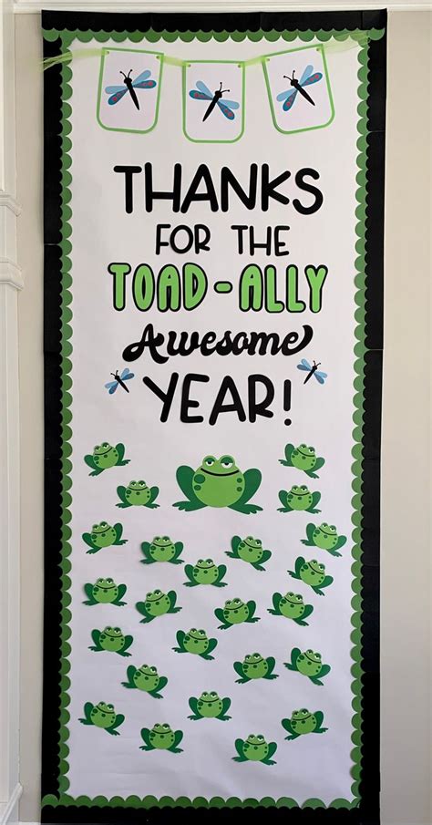 Thanks For The Toad Ally Awesome Year Welcome To Our Pad Bulletin