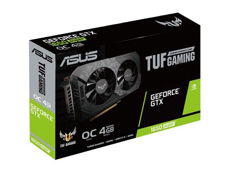 Asus Tuf Gaming Geforce Gtx 1650 Super Overclocked 4gb Edition Gaming