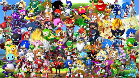 Ultimate Sonic The Hedgehog Characters By Jyadenbailey On Deviantart