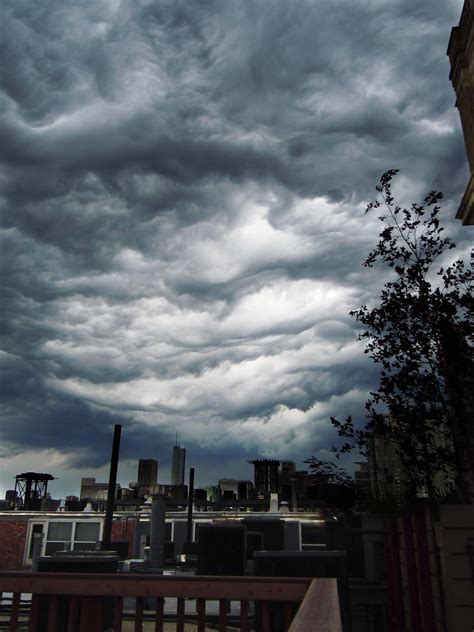 Judy Coates Perez Unusual Clouds Over Chicago