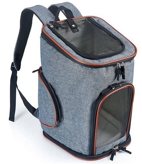 The everest hiking pack has a spacious main compartment, two side pockets, and crossed elastic laces across the front that is perfect for carrying a the high sierra pathway hiking pack has a belt across both the waist and chest for added stability. 7 Awesome Dog Carrier Backpacks for Summer Hiking