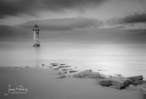 Talacre Lighthouse And Beach North Wales James Pictures